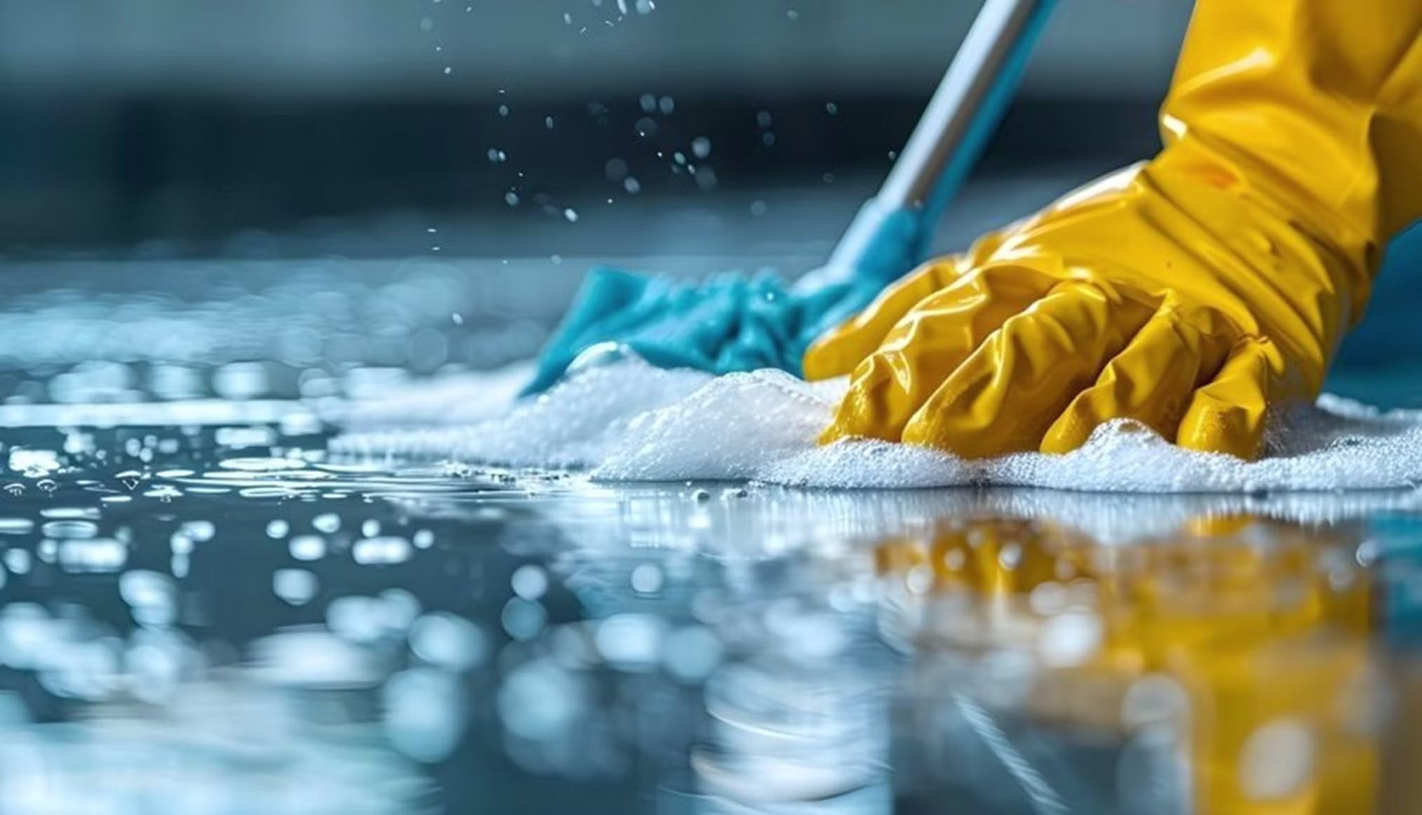 ClearNest cleaner wiping a kitchen surface
